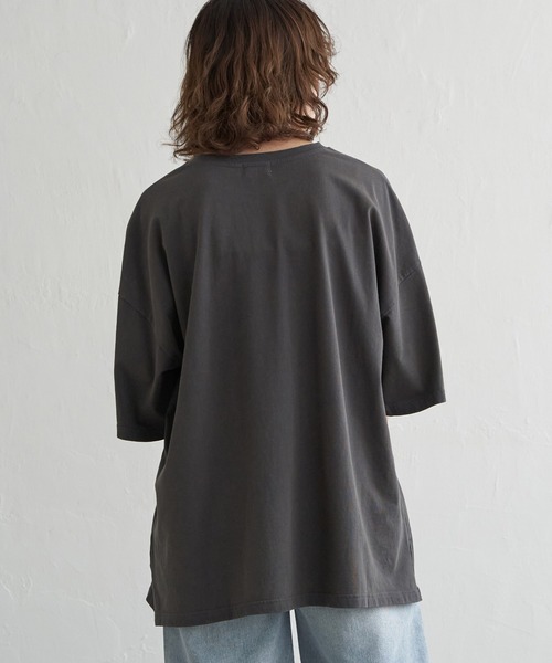 notch. tシャツ 半袖 イーグルプリントビッグTシャツ レディース