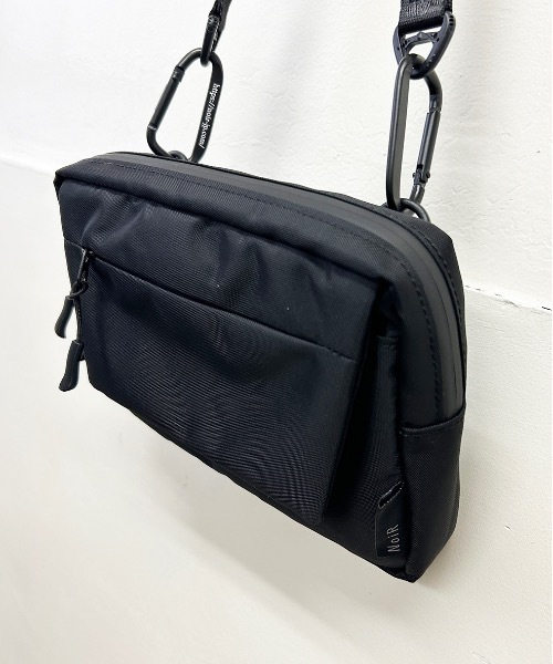 【1点のみ!!値下げ・未使用】nouer ワンショルダーバッグ 黒/ 中型 メッシュワンショルダーバッグ（ショルダーバッグ）｜null