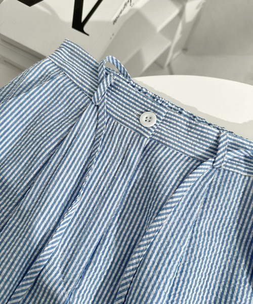 MAISON DE THERESE セットアップ ストライプ2点セットアップ