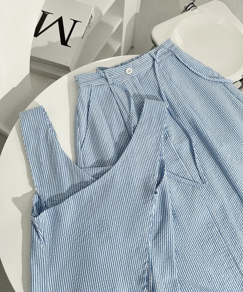 MAISON DE THERESE セットアップ ストライプ2点セットアップ