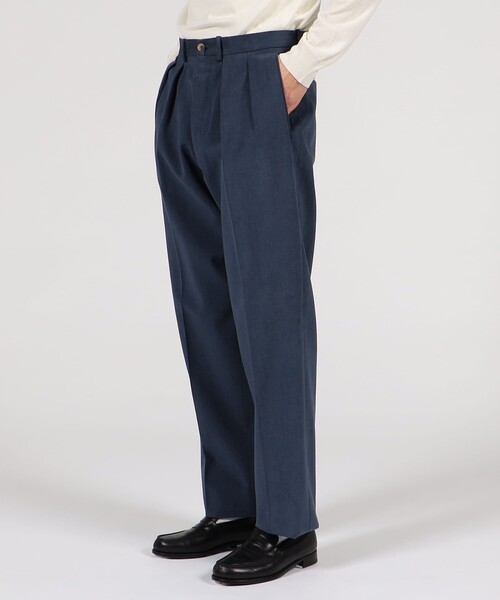 【美品】BERNARD ZINS コットントラウザーズ HUBERT 40 BERNARD ZINS（ベルナール ザンス） スラックス BERNARD ZINS HUBERT