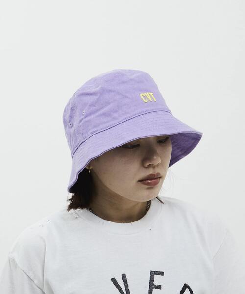 CONVERSE TOKYO 帽子 ハット PIGMENT DYE LOGO BUCKET HAT