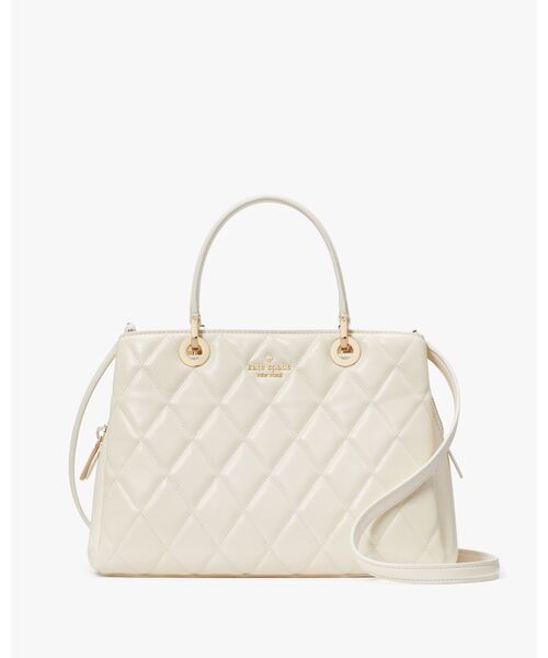 Y*読様 kate spade ホワイト ハンドバッグ kate spade NEW YORK ハンドバッグ キャリー サリバン