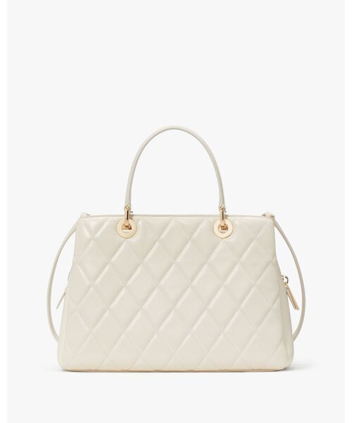 kate spade ホワイト ハンドバッグ kate spade NEW YORK ハンドバッグ キャリー サリバン