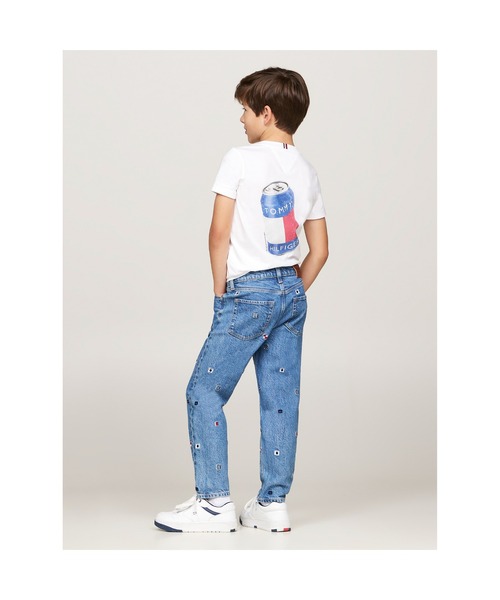 とみー(✿︎◕︎‿◕︎) TOMMY HILFIGER パンツ BOYS アーカイブフラッグエンブロイ