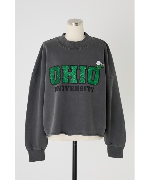 トレーナー スウェット 「NEWTONE」UNIVERSITY スウェットシャツ レディース