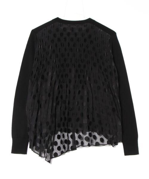 ニット セーター DOTT RELAXED FIT MESH PANEL JUMPER | DOTT リラックス フィット メッシュ パネル ニット・ ALLSAINTS ニット セーター DOTT RELAXED FIT MESH PANEL JUMPER