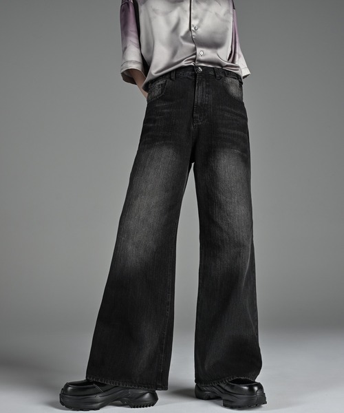 パンツ ameri vintage SIDE LINE FLARE PANTS セール】HERRINGBONE SIDE LINE PANTS（その他パンツ）｜Ameri