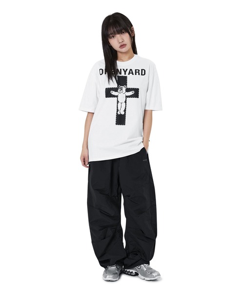 tシャツ 「OY/オーワイ」  L CROSS ODOLLY TEE/メタルクロスオードリーティーシャツ レディース メンズ OY/オーワイ』 METAL CROSS ODOLLY TEE/メタルクロスオードリー