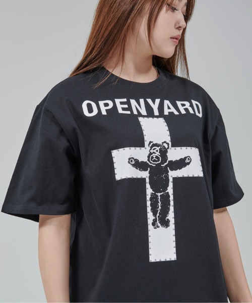 tシャツ 「OY/オーワイ」  L CROSS ODOLLY TEE/メタルクロスオードリーティーシャツ レディース メンズ OY tシャツ 「OY/オーワイ」 METAL CROSS ODOLLY TEE/メタル