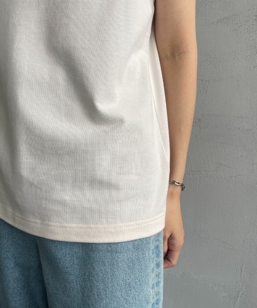 お値下げ可能！フレッドペリー　ポロシャツノースリーブ FRED PERRY/フレッドペリー] ツインティップライン ノースリーブ