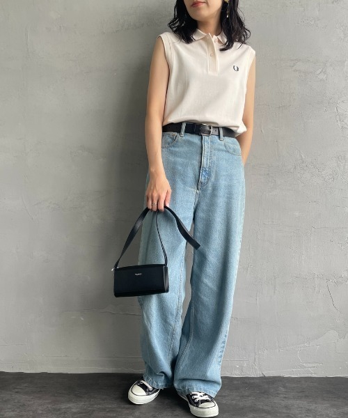 【ZOZO 予約商品】フレッドペリーツインティップライン ノースリーブポロシャツ FRED PERRY/フレッドペリー] ツインティップライン ノースリーブ