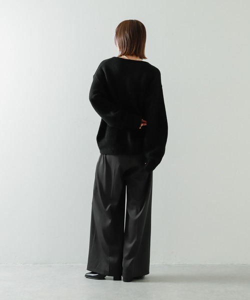 SENSE OF PLACE by URBAN RESEARCH ニット セーター キーネック
