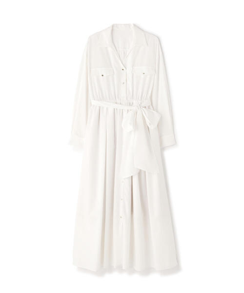 PROPORTIONBODYDRESSINGドロップショルダーシャツワンピース ドロップショルダーシャツワンピース | プロポーション ボディ