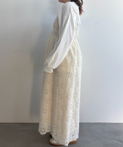 ❣️新品未使用アイボリー フラワーレース キャミワンピース フラワーレースキャミワンピース Ivory – honono for mom&baby