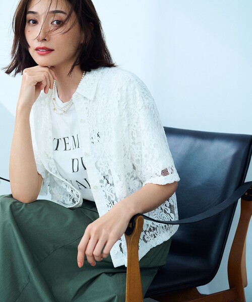 23区 tシャツ 「SLOW/一部店舗限定」MVSコットン ロゴTシャツ