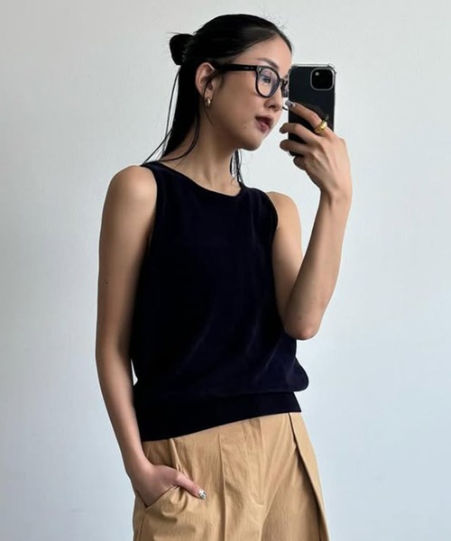 BABYLONE（バビロン） コットンモールノースリ レディース : ZOZOTOWN