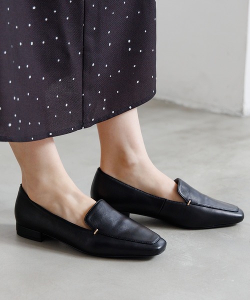 HIMIKO ローファー 「HIMIKO」「WEB限定デザイン」メタルアクセント