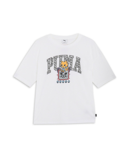 【PUMA】 NEKO-san x DYLAN プーマ グラフィック Tシャツ PUMA tシャツ プーマ ユニセックス NEKO-san x DYLAN