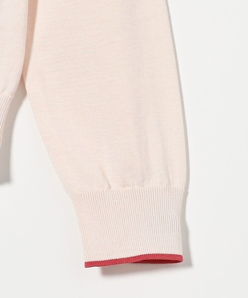 UNITED ARROWS カーディガン コットンシルク 18G クルーネック