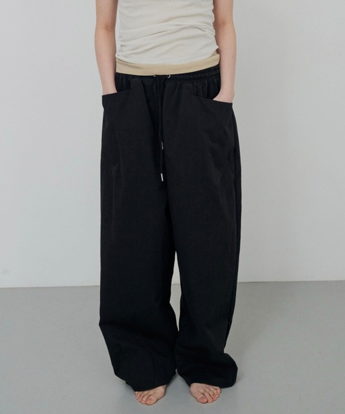 lit パンツ Dart Cocoon Easy Pants レディース メンズ : ZOZOTOWN