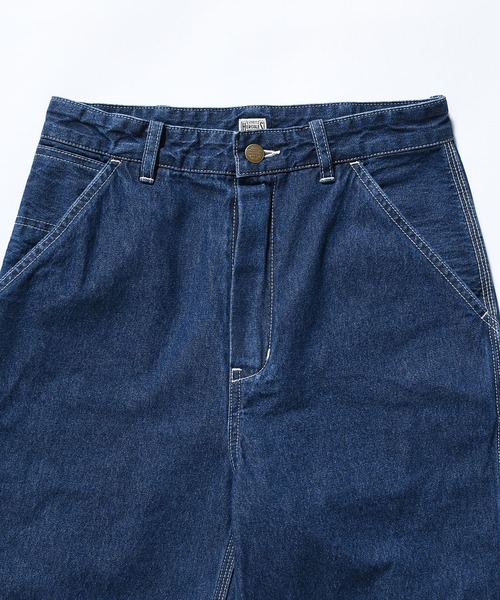 ジーンズ デニム デニムパンツ 「金子恵治 ×  UNION HERCULES MADE」テーパードペインターパンツ レディースの画像