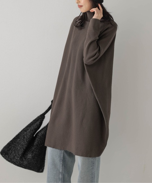 「SUGAR BISKET」 「La-gemme」タートルネックニット フリー モカ レディース_画像4