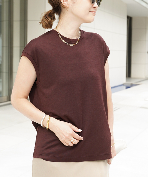 Deuxieme Classe tシャツ Prime wool jersey タンクトップ