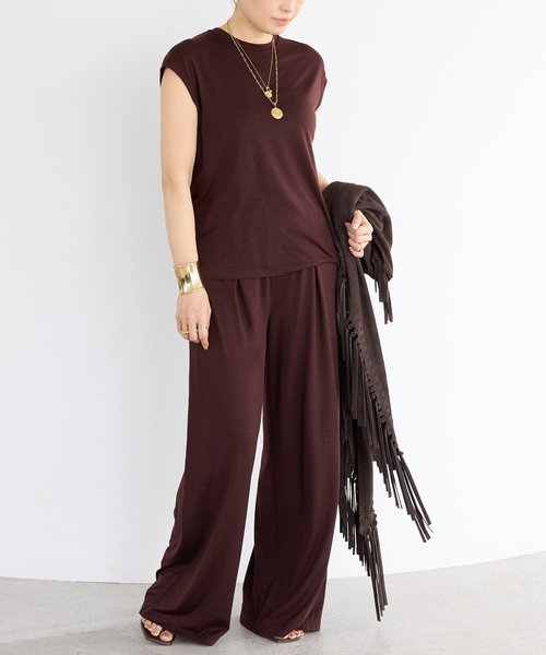 予約販売 Deuxieme Classe tシャツ Prime wool jersey タンクトップ トップス