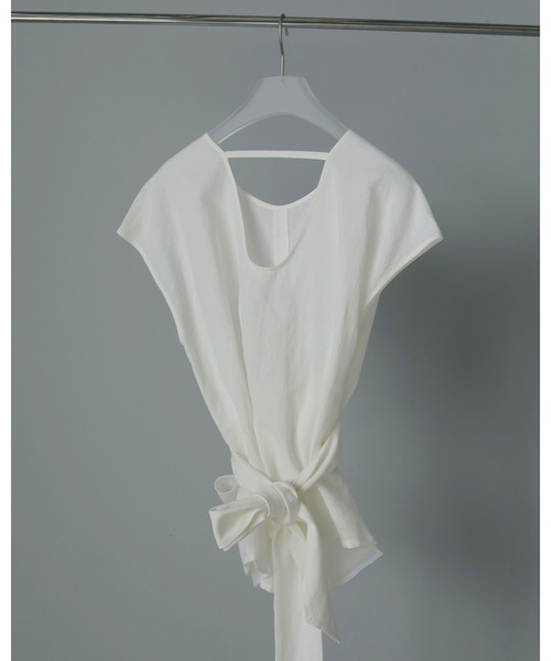 anuke tシャツ Linen Cachecoeur Tops レディース : ZOZOTOWN