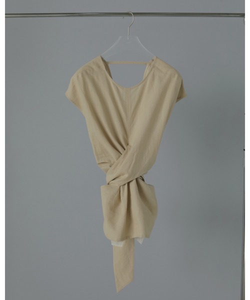 今季anuke Linen Cachecoeur Tops アンヌーク anuke 【SALE】anuke アンヌーク 即日発送 Linen Cachecoeur