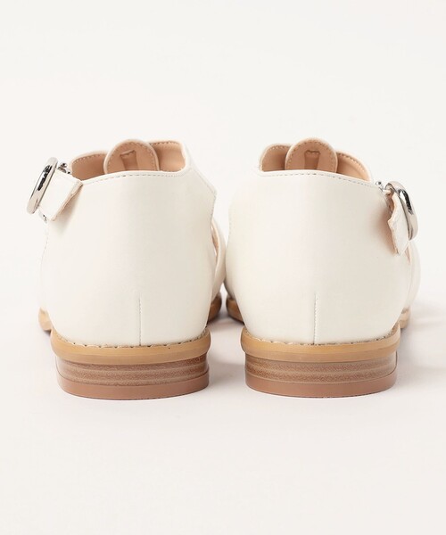 BEAMS HEART 「BEAMS HEART」 フラットサンダル LARGE シルバー