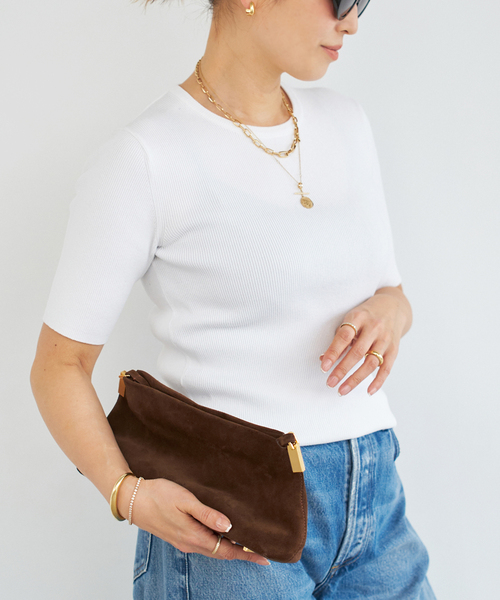 Deuxieme Classe ニット セーター *追加 Diner B RIB クルー