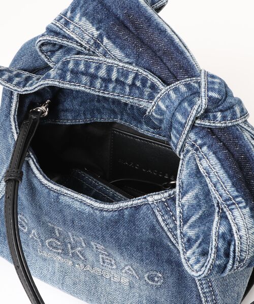 Marc Jacobs The Bow Denim Sack バッグ Marc Jacobs The Sack Bow Denim Top-Handle Bag | Neiman Marcus