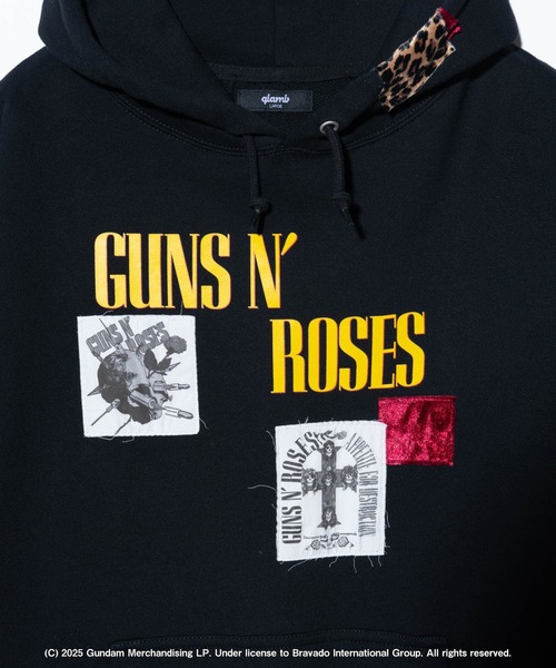 ロゴパッチドローストリングフーディ PATCHED LOGO ZIP UP HOODIE SWEATSHIRT（パーカー）｜XLARGE
