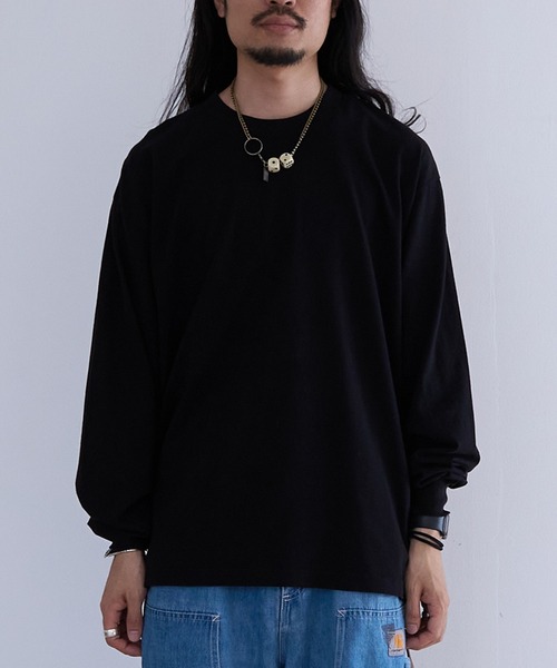 MYne tシャツ MINE MINE_DUCT TAPE LONG SLEEVE T-SHIRT/BLACK LABEL
