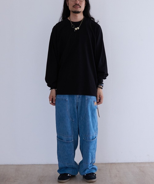 MYne tシャツ MINE MINE_DUCT TAPE LONG SLEEVE T-SHIRT/BLACK LABEL