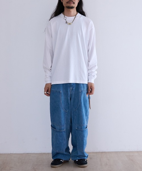 MYne tシャツ MINE MINE_DUCT TAPE LONG SLEEVE T-SHIRT/BLACK LABEL