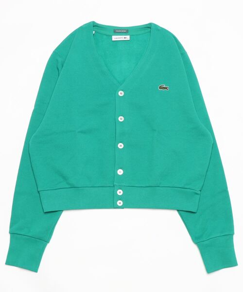 「BEAMS BOY」 カーディガン 38 グリーン レディース