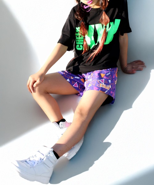 CHEER（チアー） tシャツ XXXネオンカラーロゴプリントBIGTEE