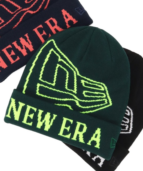 NEW ERA（ニューエラ） ニット帽 ニットキャップ ニット帽 フラッグ