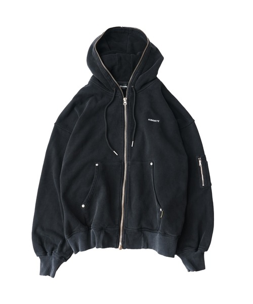 Subciety（サブサエティ） パーカー Full zip hoodie メンズ