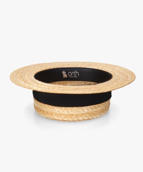 arth（アース） 帽子 ハット メンズ arth HANAMUGI BOATER HAT