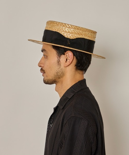 arth（アース） 帽子 ハット メンズ arth HANAMUGI BOATER HAT