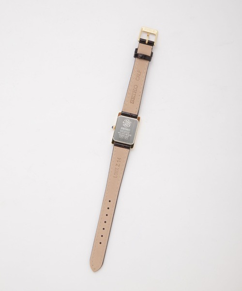 T*s様 SEIKO nano ゴールド ブラウン 時計 SEIKO SELECTION - nano・universe Special Edition特集