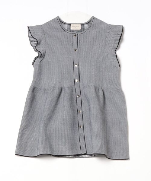 「UNITED ARROWS」 ノースリーブニット - グレー レディース