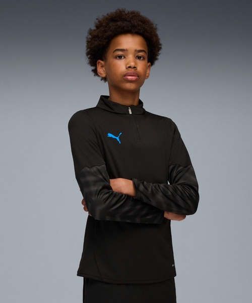 PUMA（プーマ） ジャージ キッズ サッカー INDIVIDUALCUP 1/4 ジップ