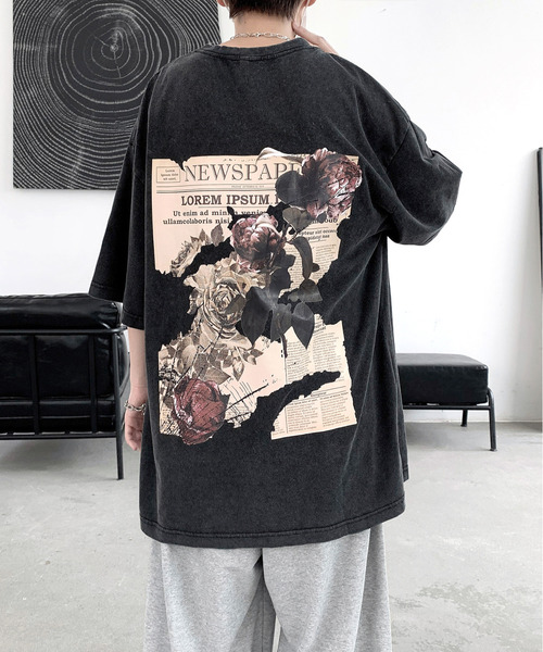 「FVLMEN」 半袖Tシャツ MEDIUM ブラック メンズ