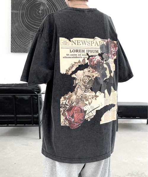 「FVLMEN」 半袖Tシャツ MEDIUM ブラック メンズ