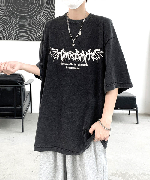 「FVLMEN」 半袖Tシャツ MEDIUM ブラック メンズ